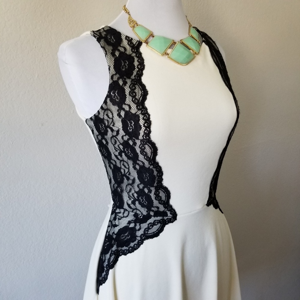 SOLD 💫 Maurices Cream&Lace Dress S 7/8 (NWT) - Picture 2 of 7